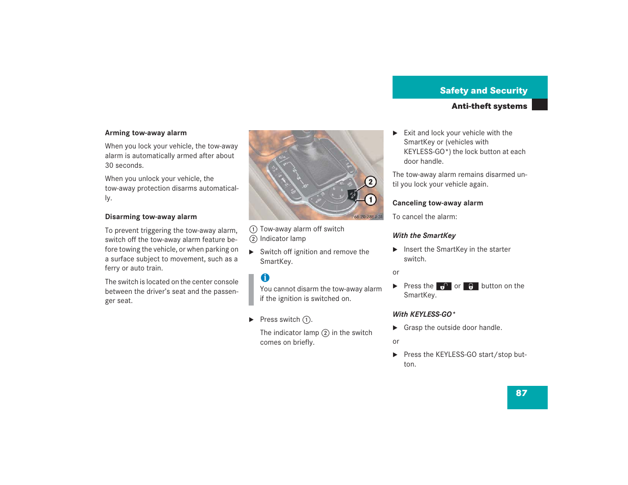 Mercedes-Benz SL 600 User Manual | Page 88 / 434
