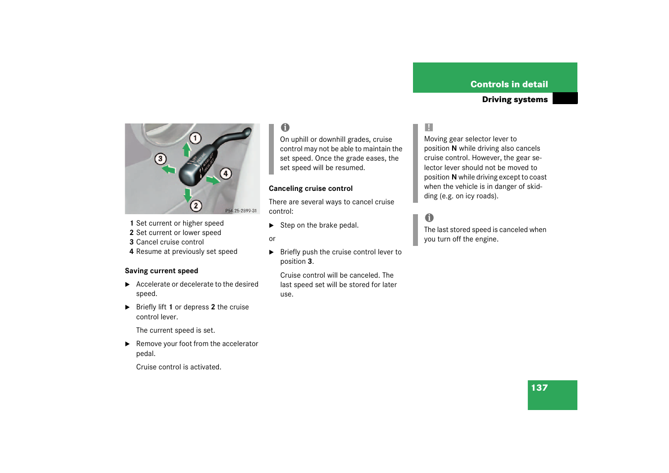 Mercedes-Benz 2003 SLK-Class User Manual | Page 137 / 304