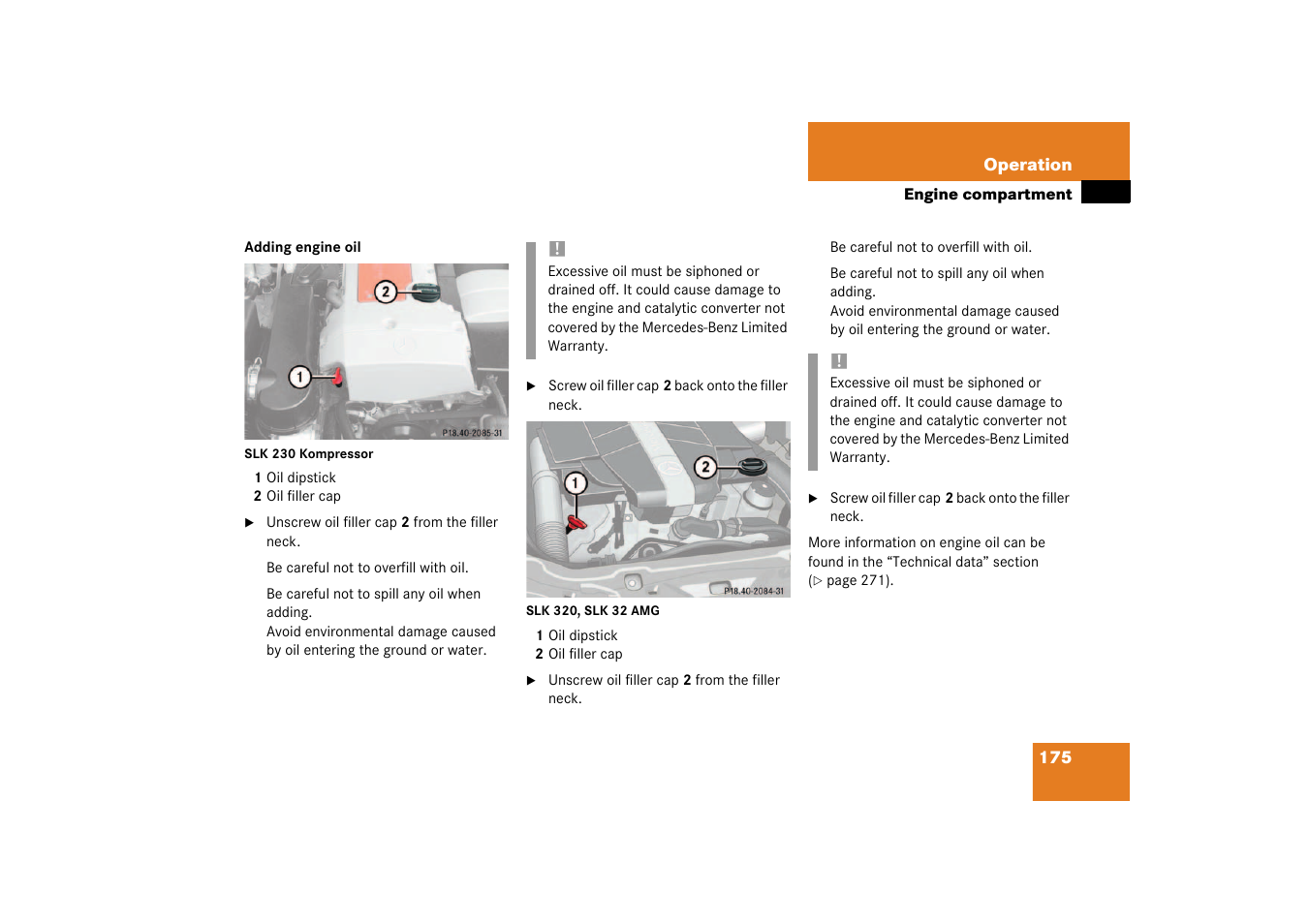 Mercedes-Benz 2003 SLK-Class User Manual | Page 175 / 304