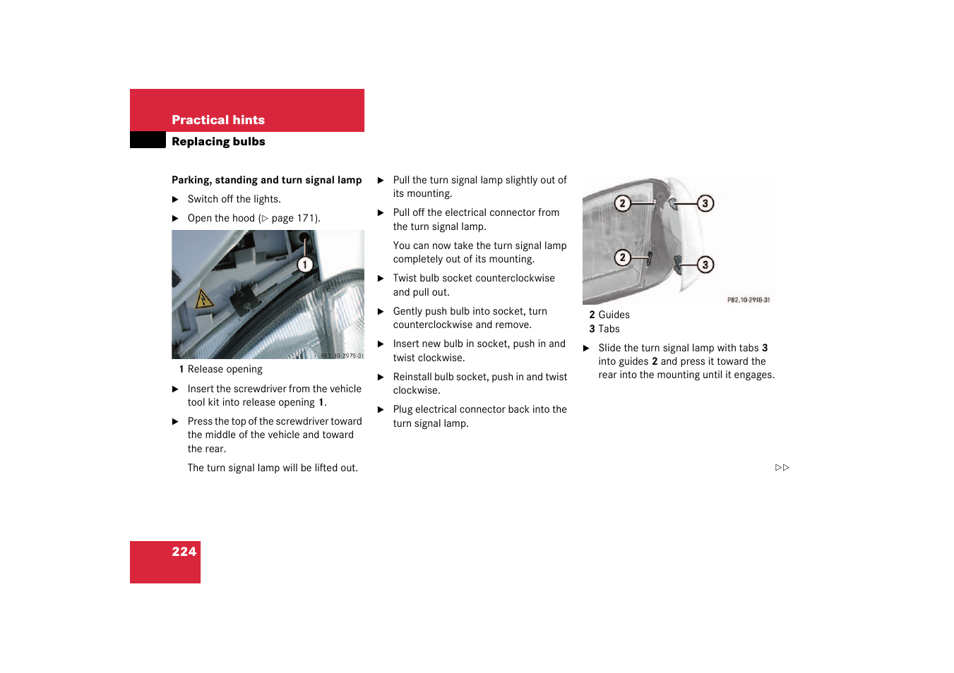 Mercedes-Benz 2003 SLK-Class User Manual | Page 224 / 304