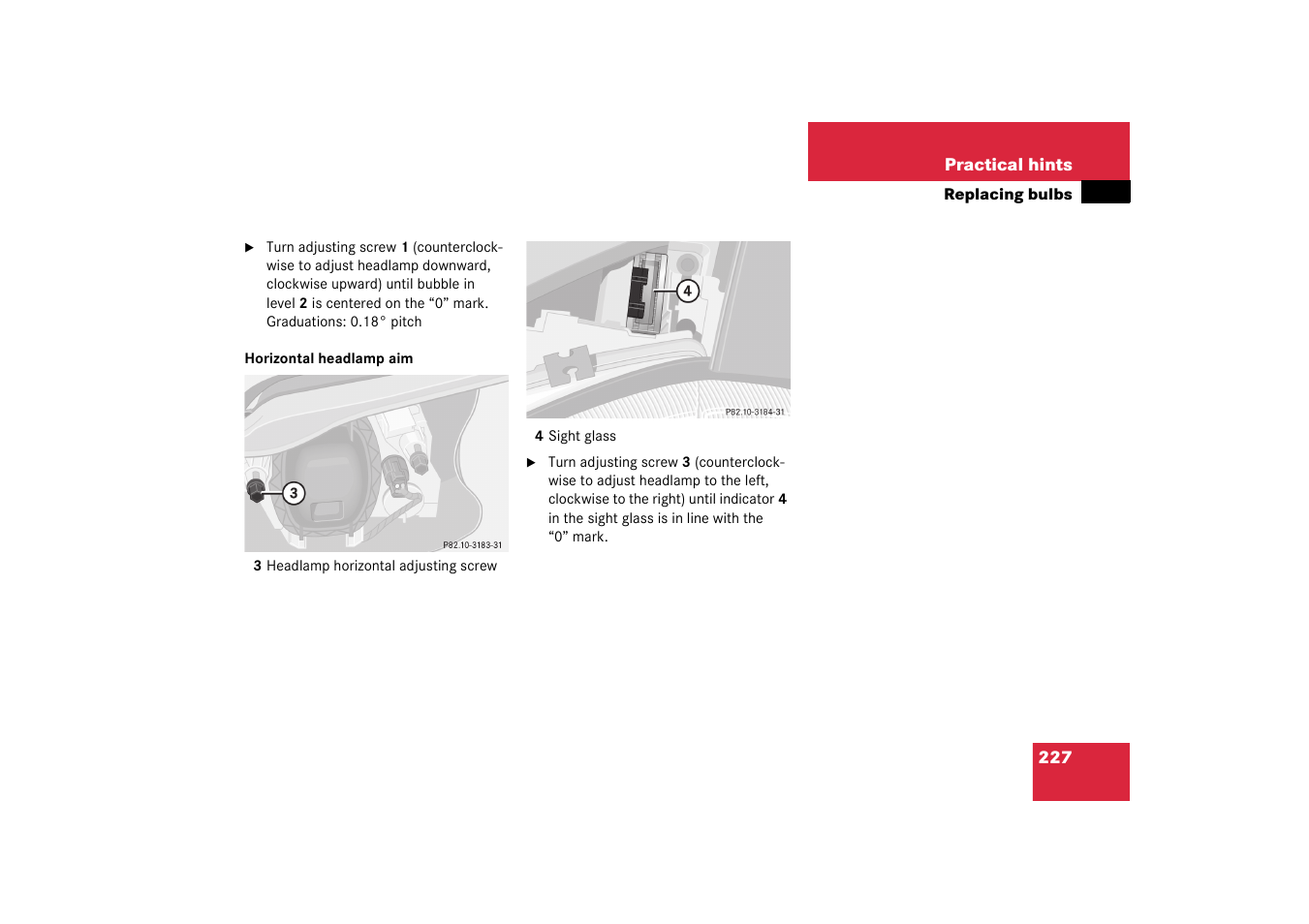 Mercedes-Benz 2003 SLK-Class User Manual | Page 227 / 304