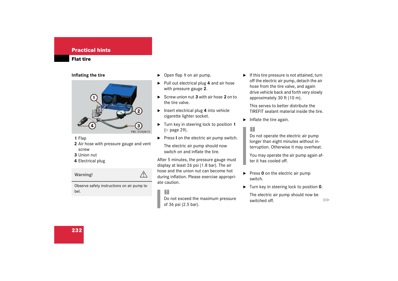 Mercedes-Benz 2003 SLK-Class User Manual | Page 232 / 304