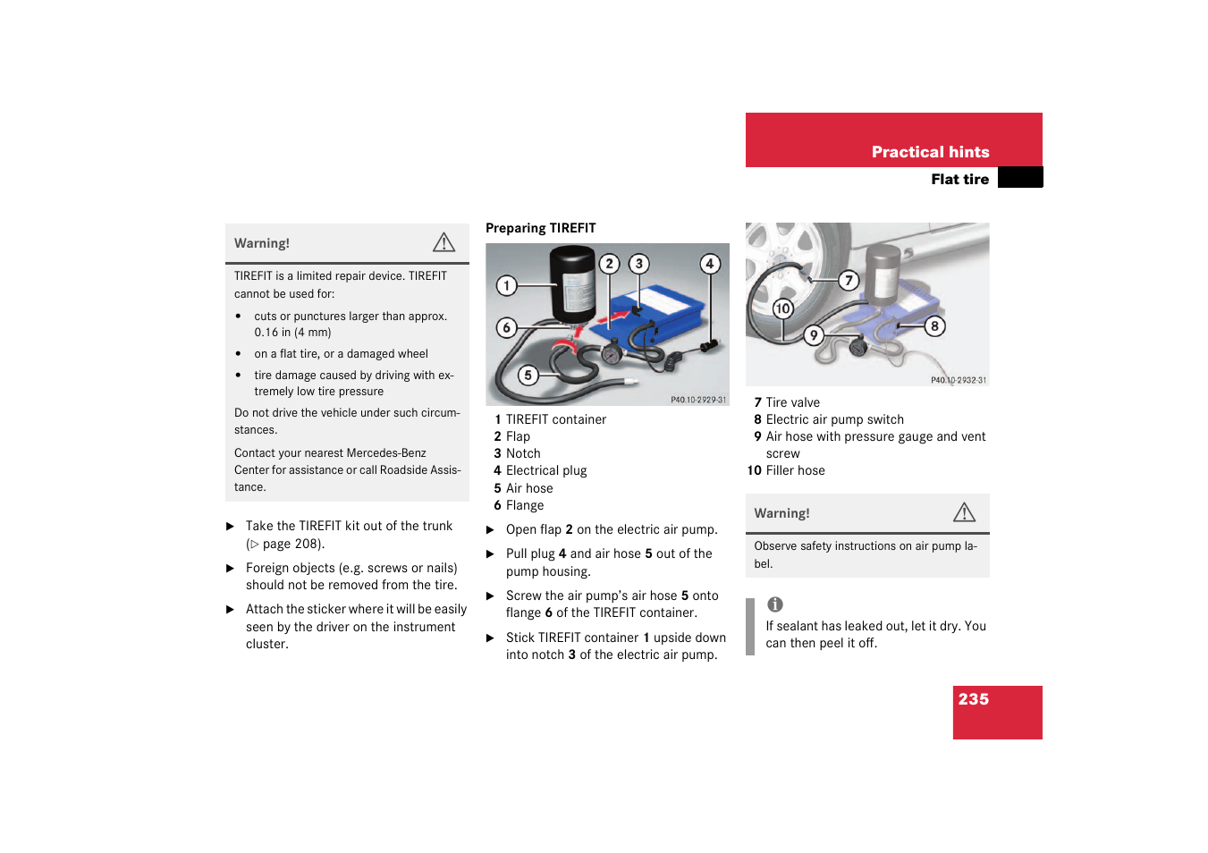 Mercedes-Benz 2003 SLK-Class User Manual | Page 235 / 304