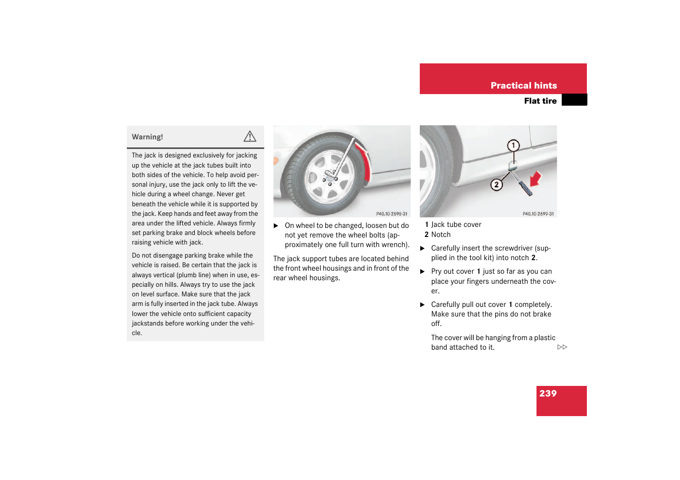 Mercedes-Benz 2003 SLK-Class User Manual | Page 239 / 304