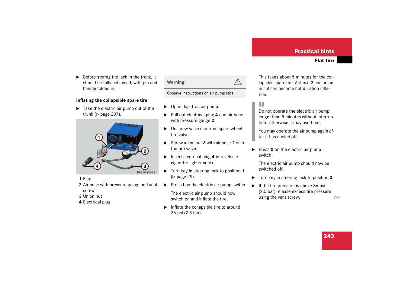 Mercedes-Benz 2003 SLK-Class User Manual | Page 243 / 304
