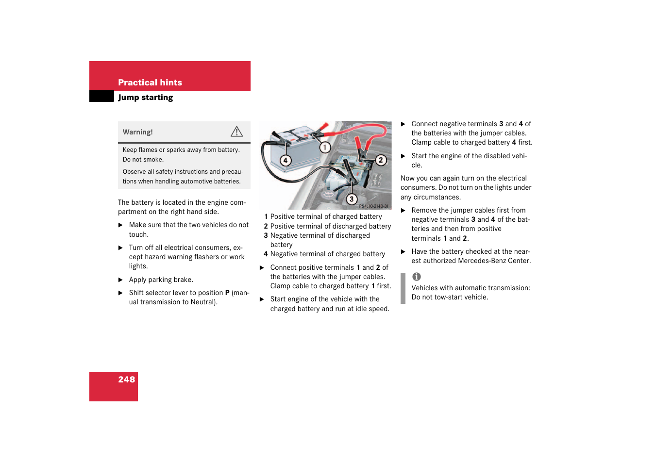 Mercedes-Benz 2003 SLK-Class User Manual | Page 248 / 304