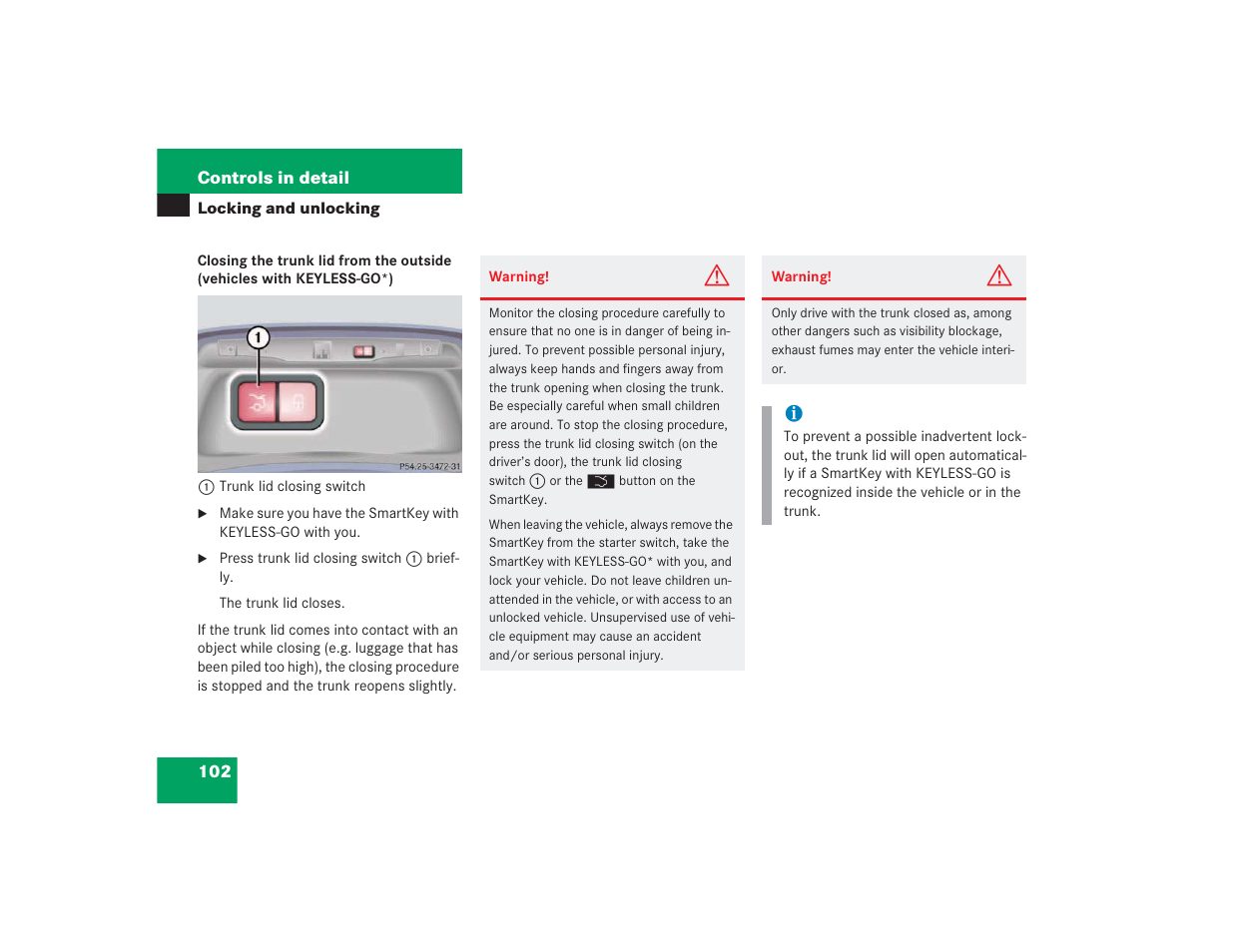 Mercedes-Benz S 4300 User Manual | Page 103 / 435