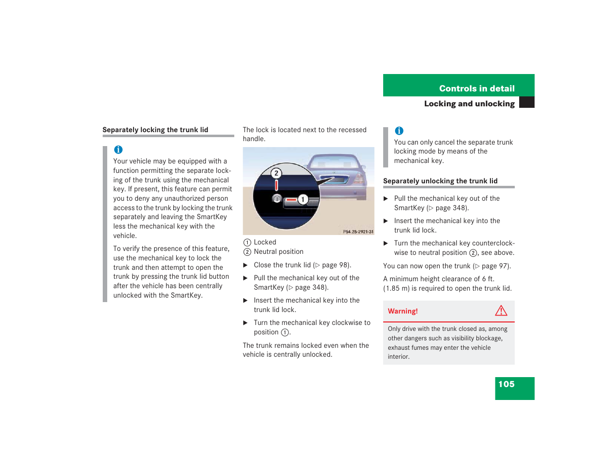 Mercedes-Benz S 4300 User Manual | Page 106 / 435