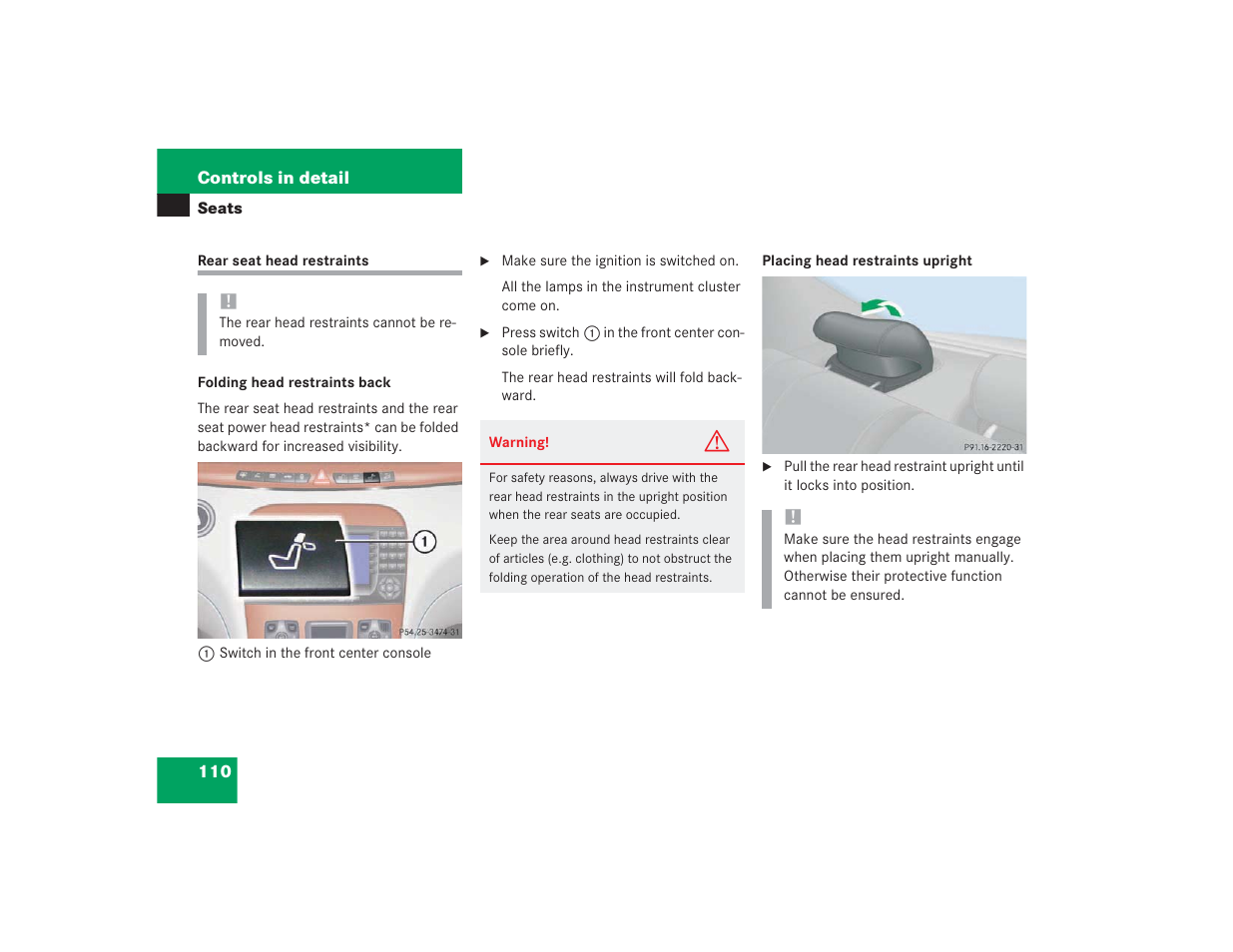 Mercedes-Benz S 4300 User Manual | Page 111 / 435