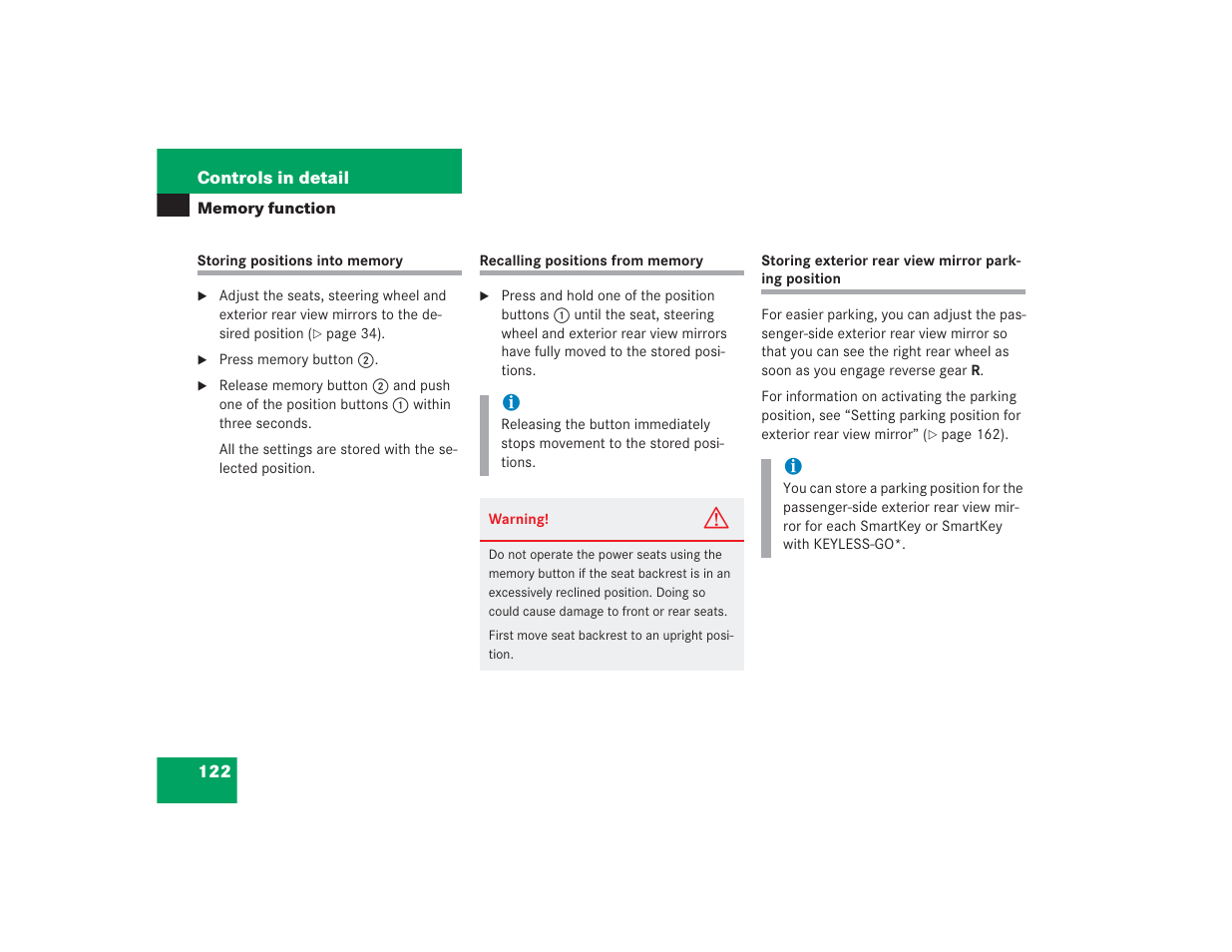 Mercedes-Benz S 4300 User Manual | Page 123 / 435