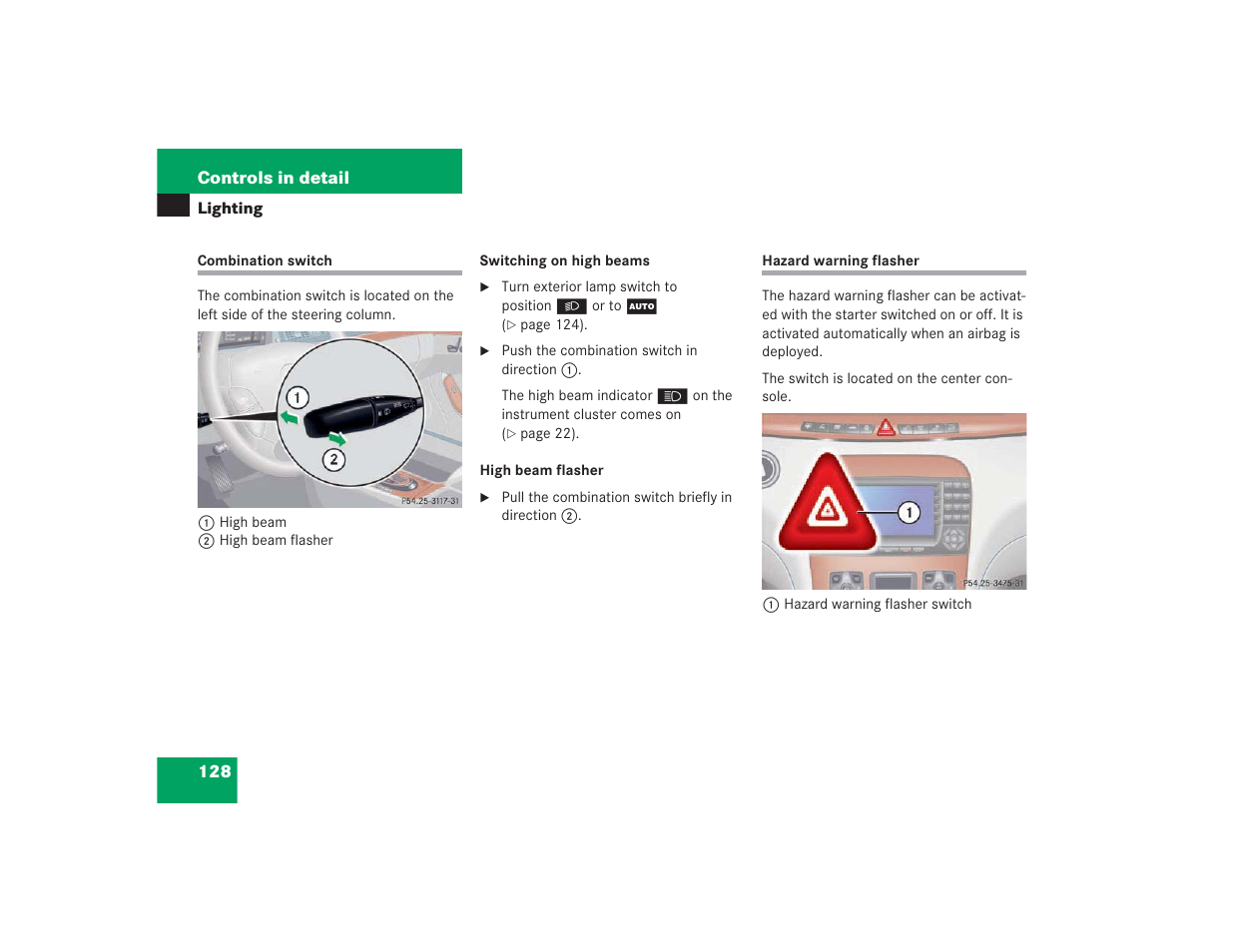 Mercedes-Benz S 4300 User Manual | Page 129 / 435
