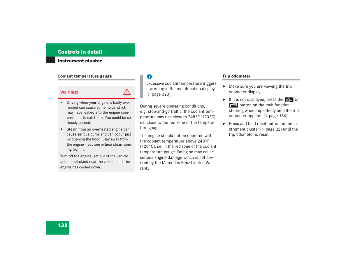 Mercedes-Benz S 4300 User Manual | Page 133 / 435