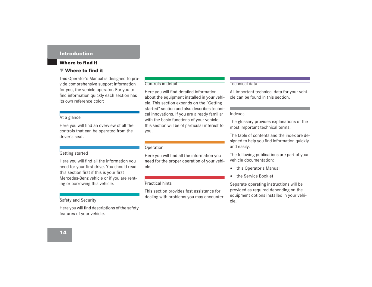 Mercedes-Benz S 4300 User Manual | Page 15 / 435