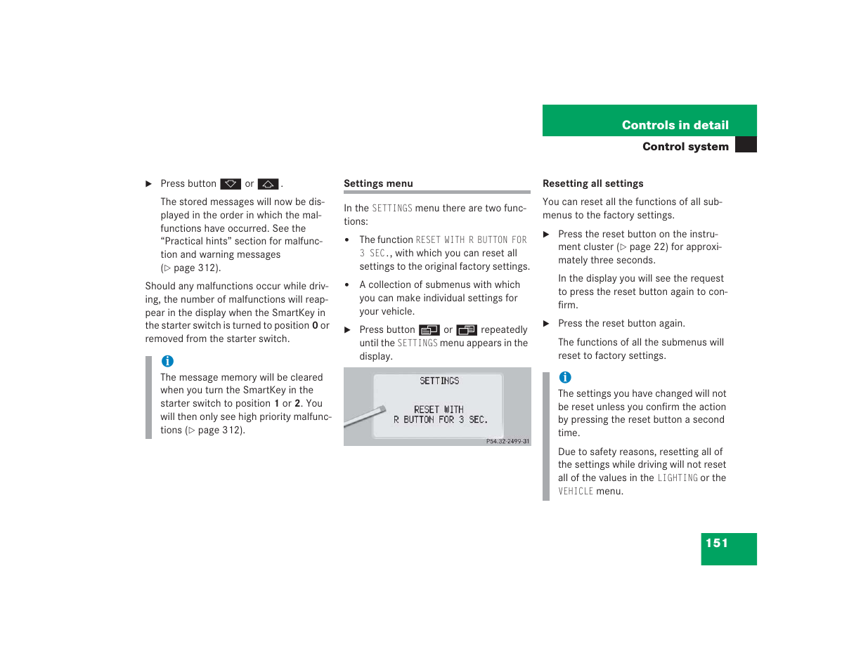 Mercedes-Benz S 4300 User Manual | Page 152 / 435