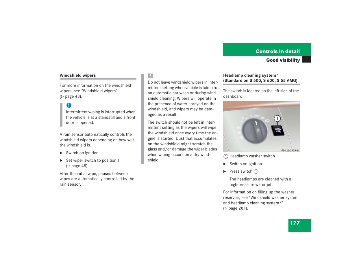 Mercedes-Benz S 4300 User Manual | Page 178 / 435