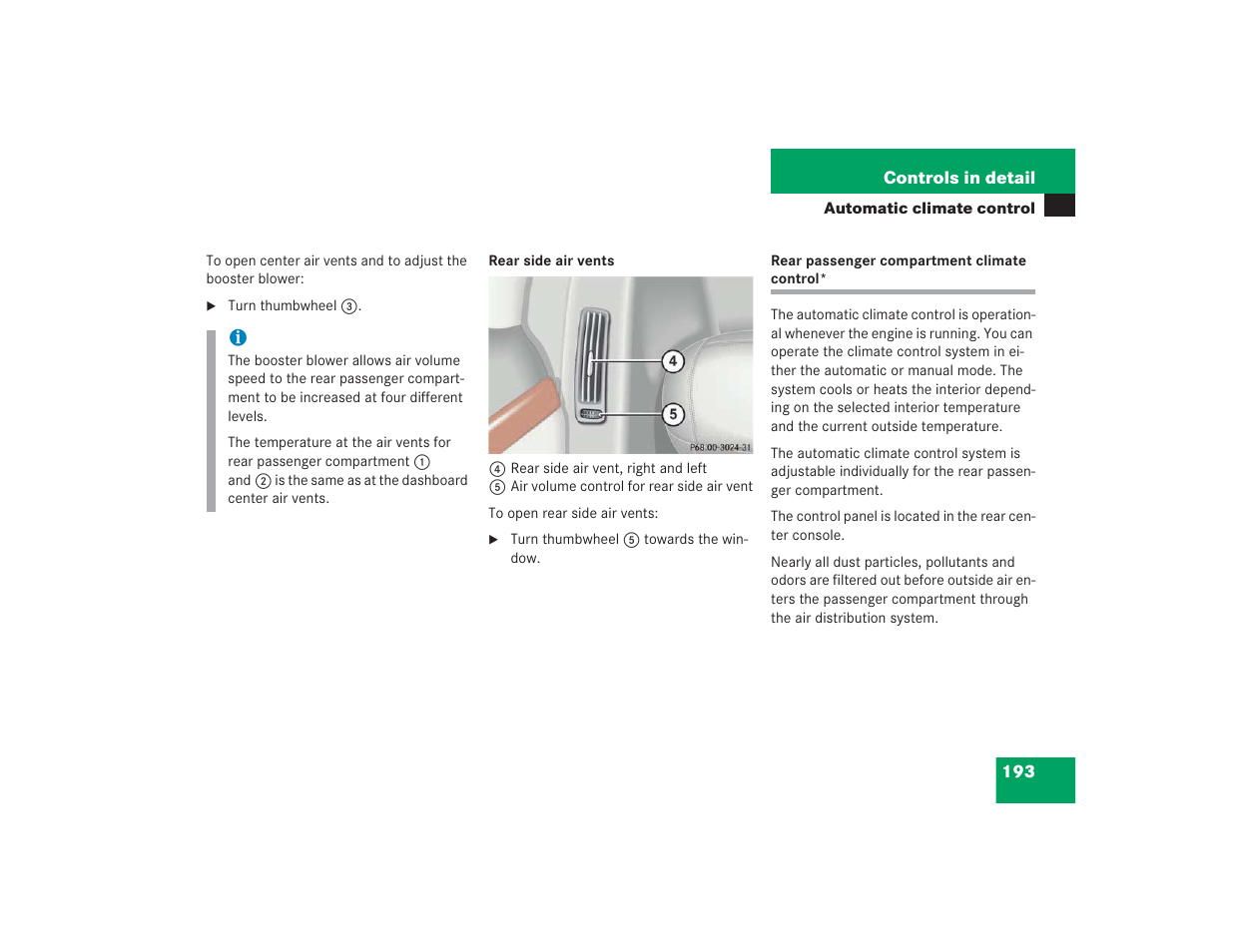 Mercedes-Benz S 4300 User Manual | Page 194 / 435