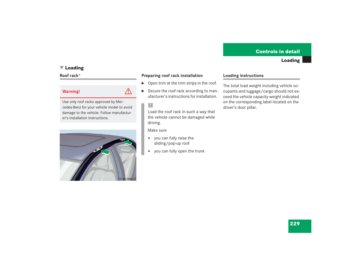 Mercedes-Benz S 4300 User Manual | Page 230 / 435