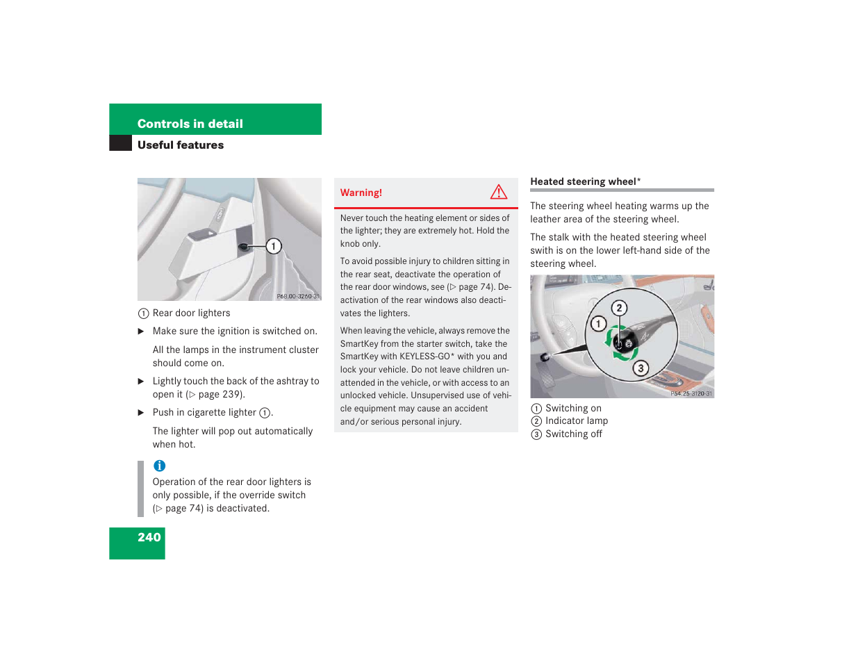 Mercedes-Benz S 4300 User Manual | Page 241 / 435