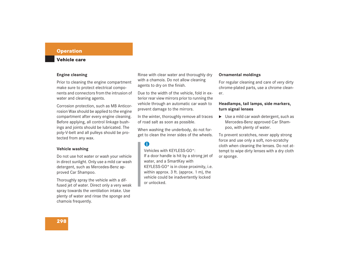 Mercedes-Benz S 4300 User Manual | Page 299 / 435