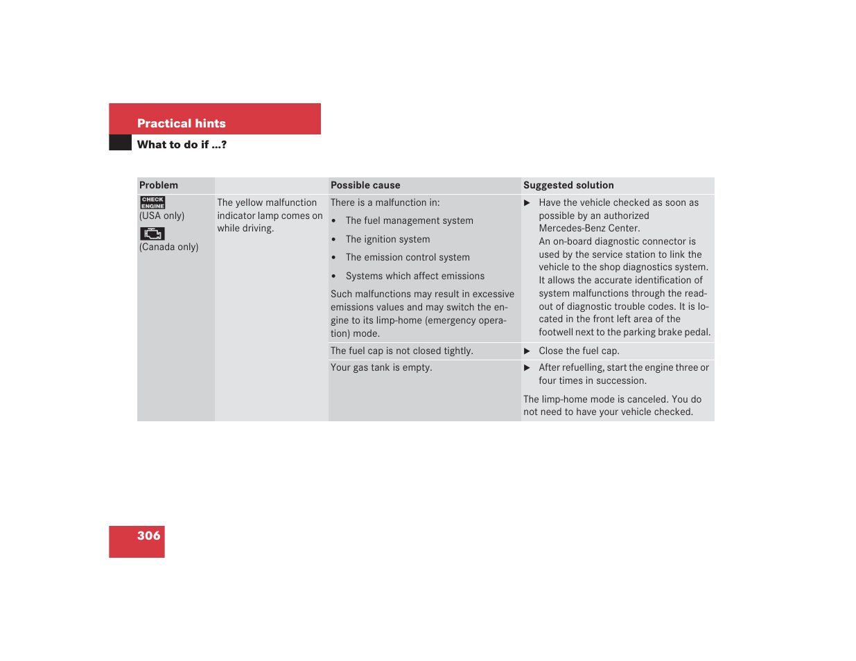 Mercedes-Benz S 4300 User Manual | Page 307 / 435