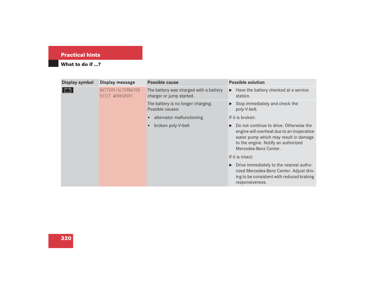 Mercedes-Benz S 4300 User Manual | Page 321 / 435