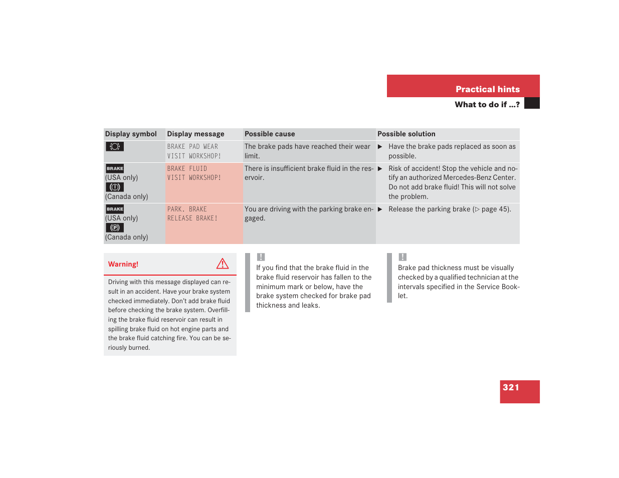 Mercedes-Benz S 4300 User Manual | Page 322 / 435