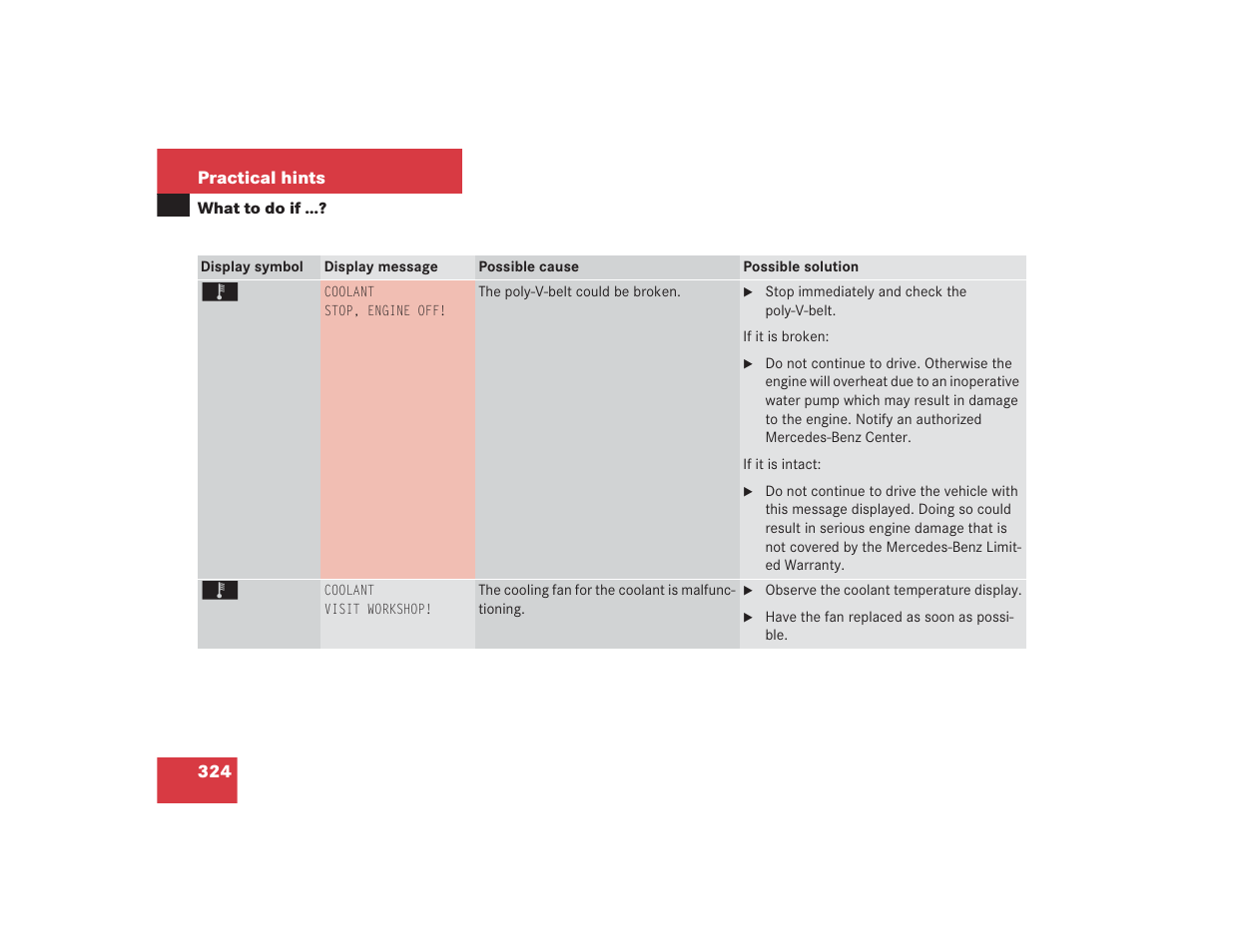 Mercedes-Benz S 4300 User Manual | Page 325 / 435