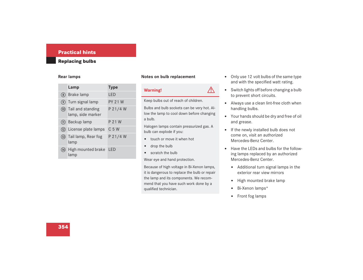 Mercedes-Benz S 4300 User Manual | Page 355 / 435