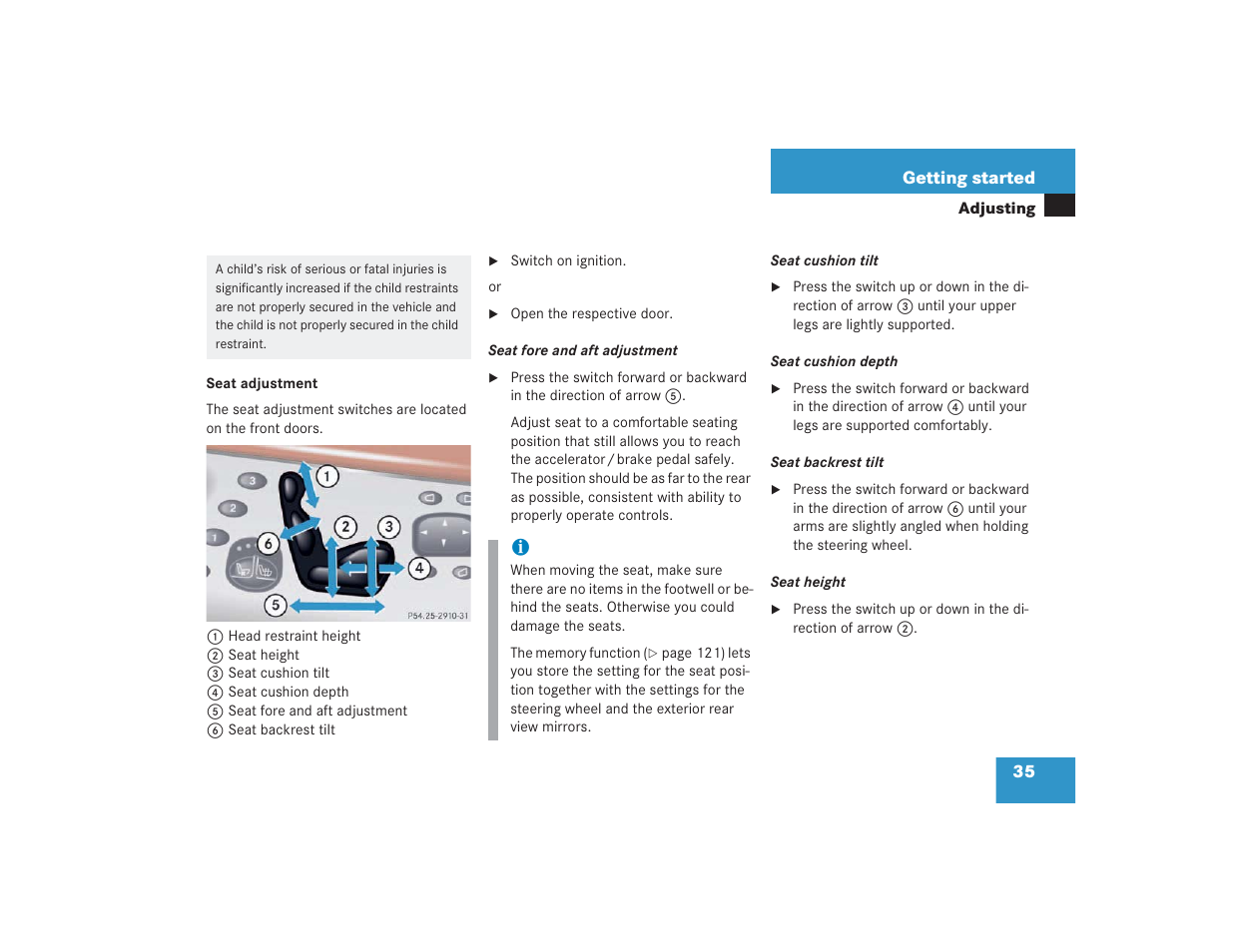 Mercedes-Benz S 4300 User Manual | Page 36 / 435