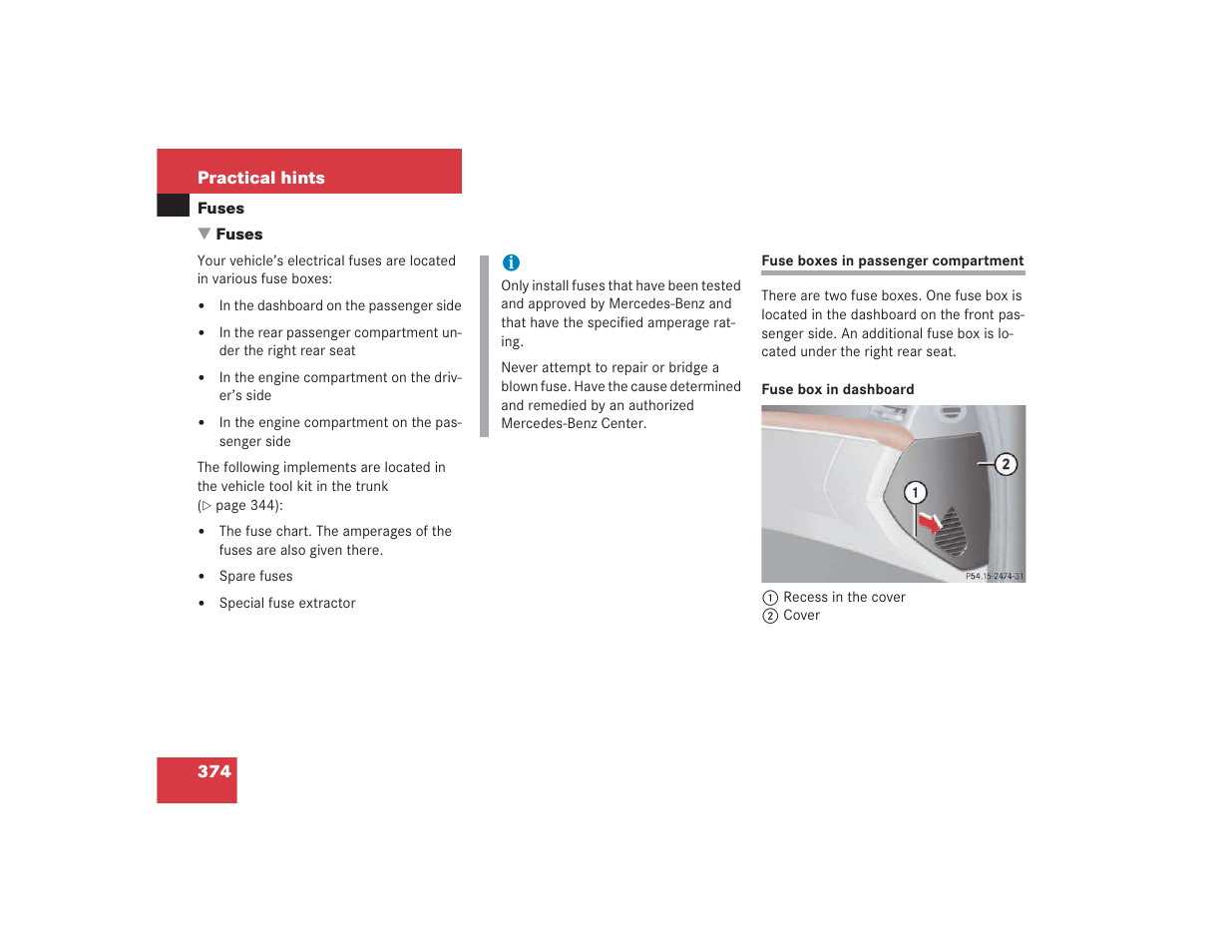 Mercedes-Benz S 4300 User Manual | Page 375 / 435