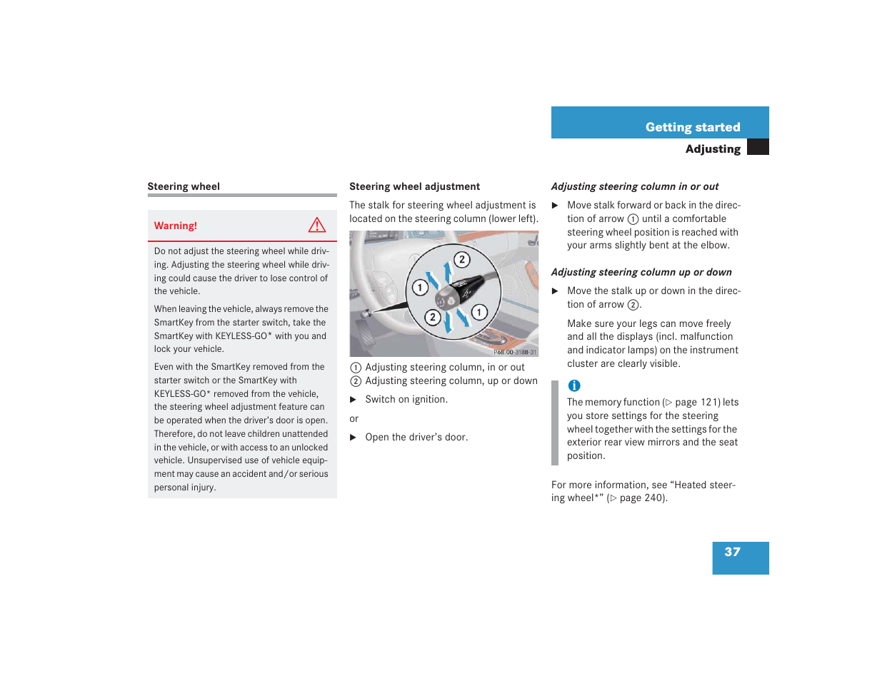 Mercedes-Benz S 4300 User Manual | Page 38 / 435