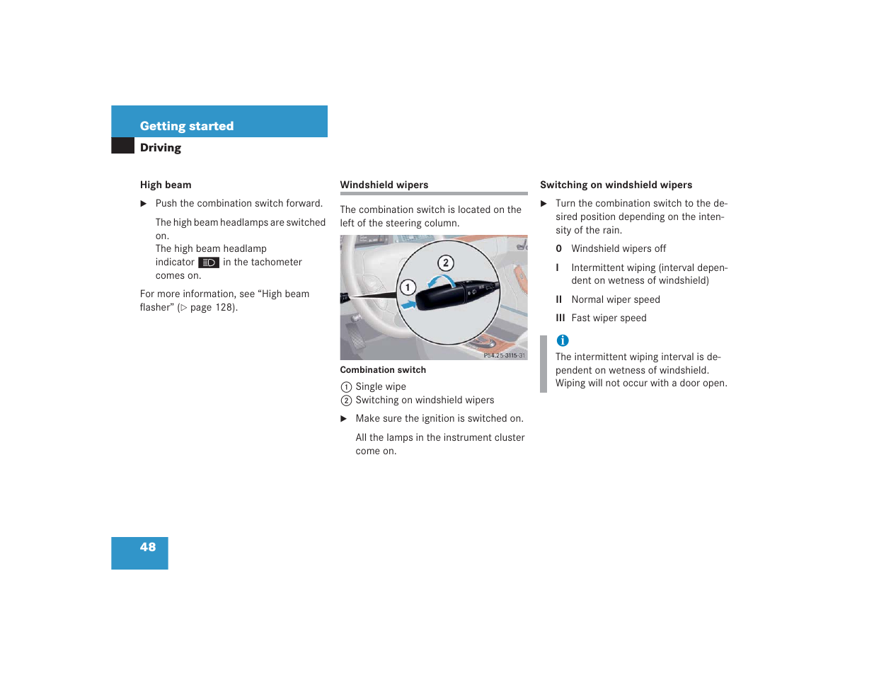 Mercedes-Benz S 4300 User Manual | Page 49 / 435