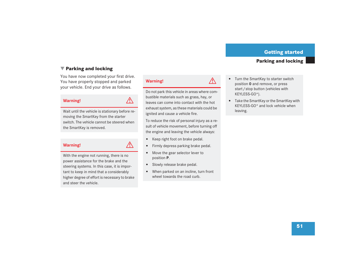 Mercedes-Benz S 4300 User Manual | Page 52 / 435