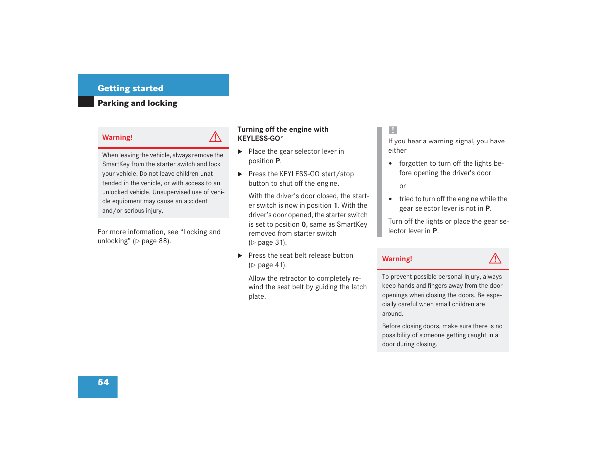 Mercedes-Benz S 4300 User Manual | Page 55 / 435