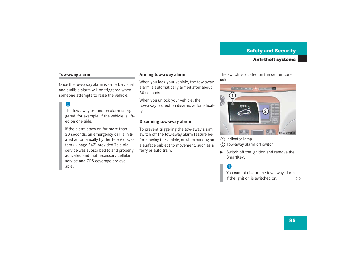 Mercedes-Benz S 4300 User Manual | Page 86 / 435