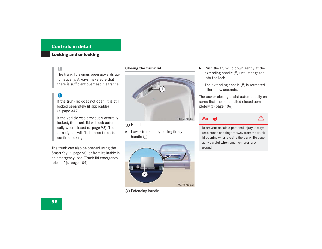 Mercedes-Benz S 4300 User Manual | Page 99 / 435