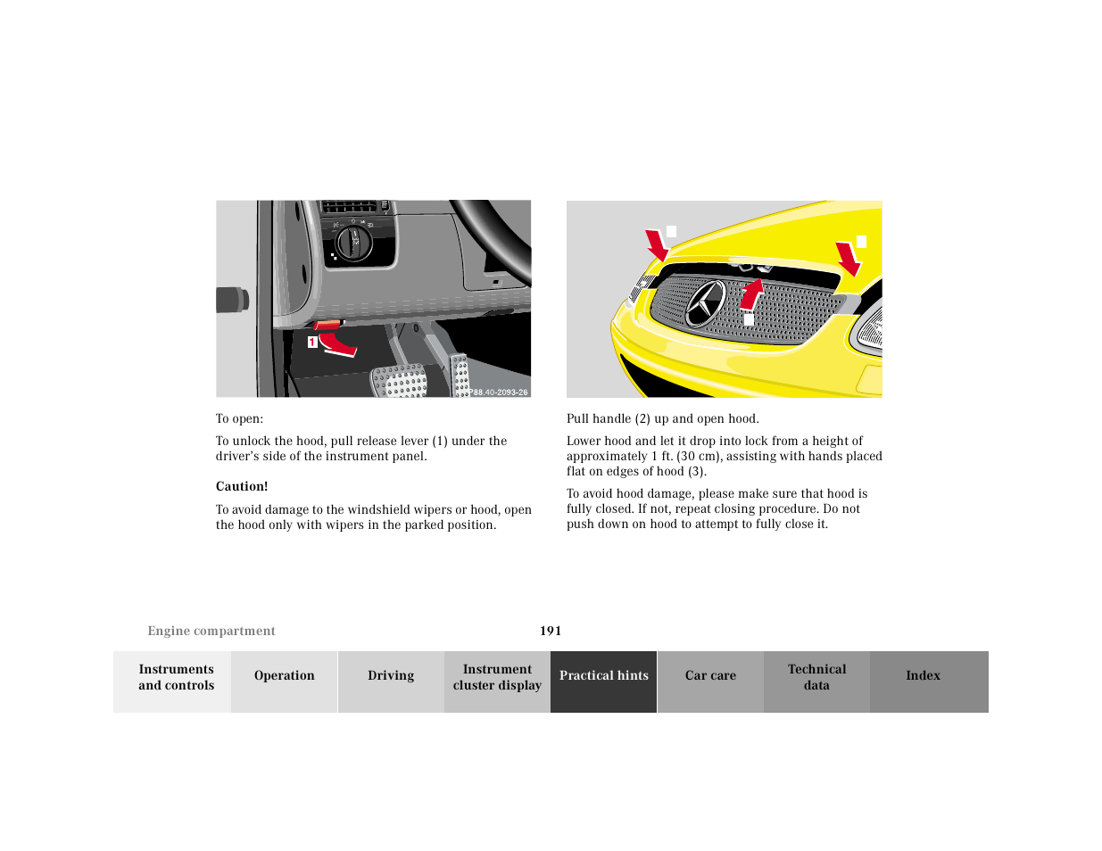 Mercedes-Benz 2001 SLK-Class User Manual | Page 194 / 273