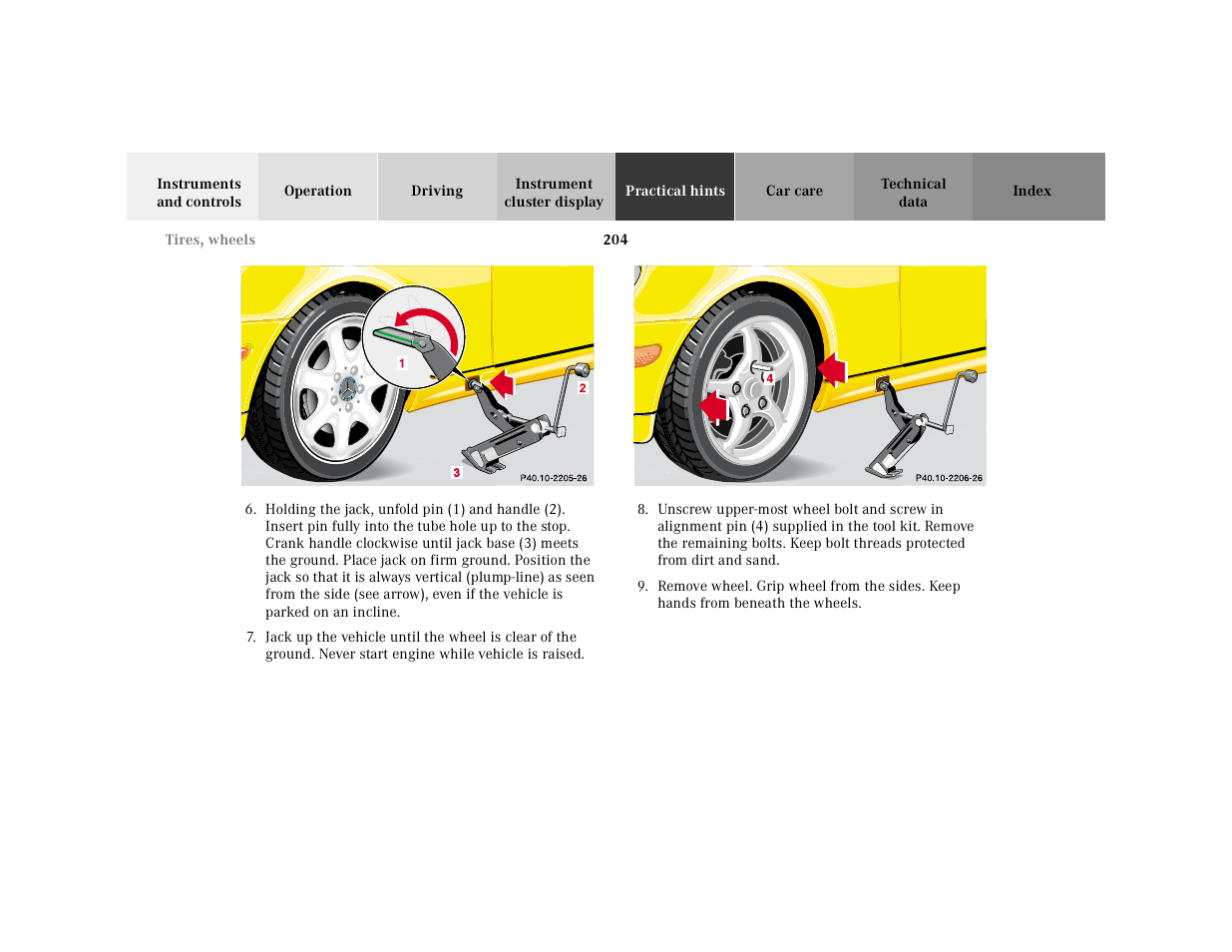 Mercedes-Benz 2001 SLK-Class User Manual | Page 207 / 273