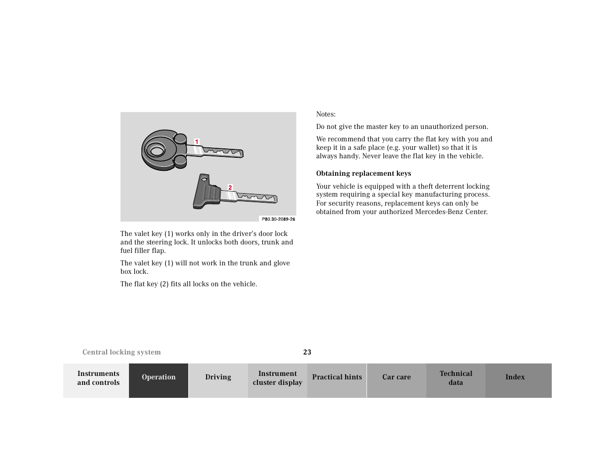Mercedes-Benz 2001 SLK-Class User Manual | Page 26 / 273