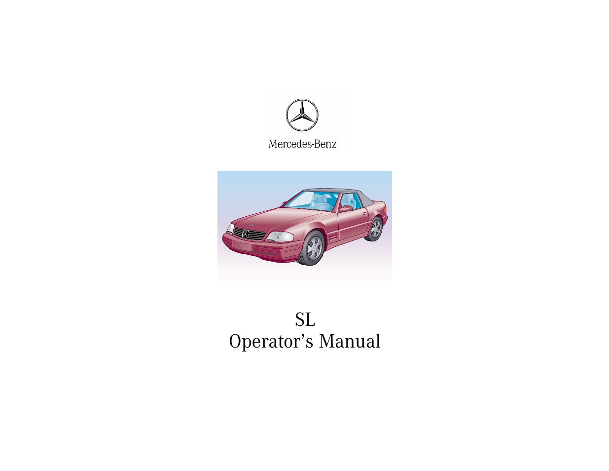 Mercedes-Benz 2002 SL 600 User Manual | 302 pages