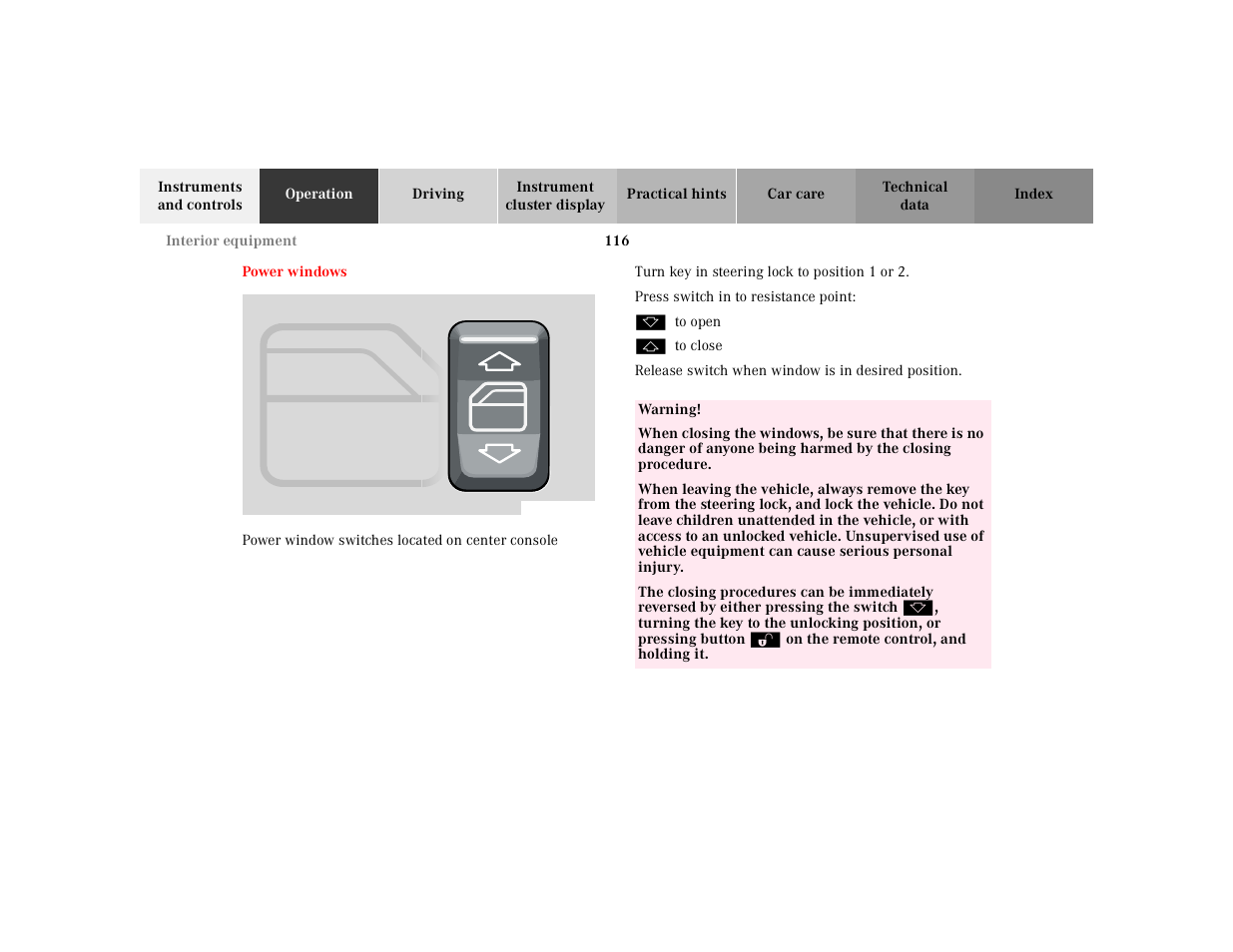 Mercedes-Benz 2002 SL 600 User Manual | Page 120 / 302