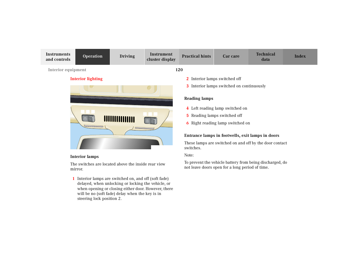 Mercedes-Benz 2002 SL 600 User Manual | Page 124 / 302