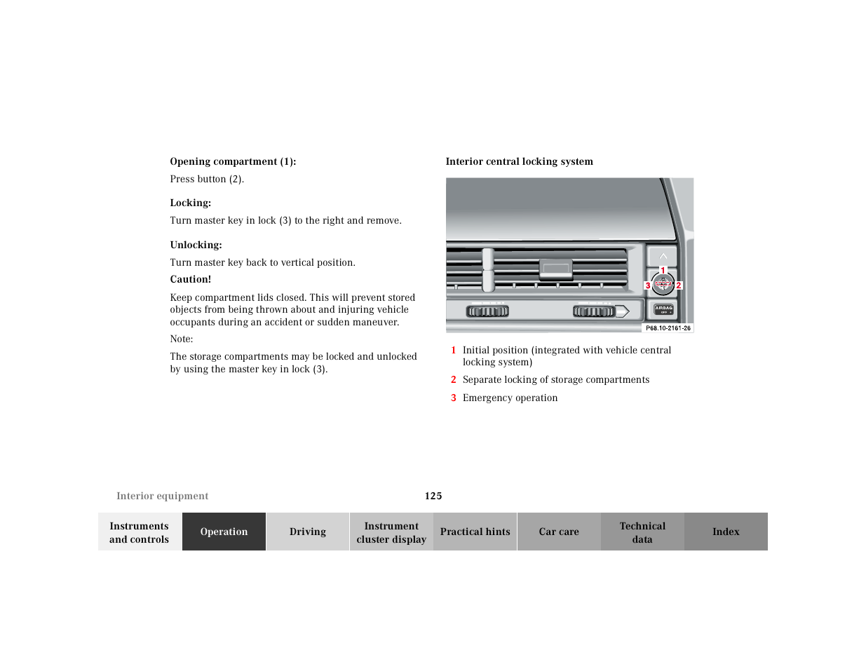 Mercedes-Benz 2002 SL 600 User Manual | Page 129 / 302