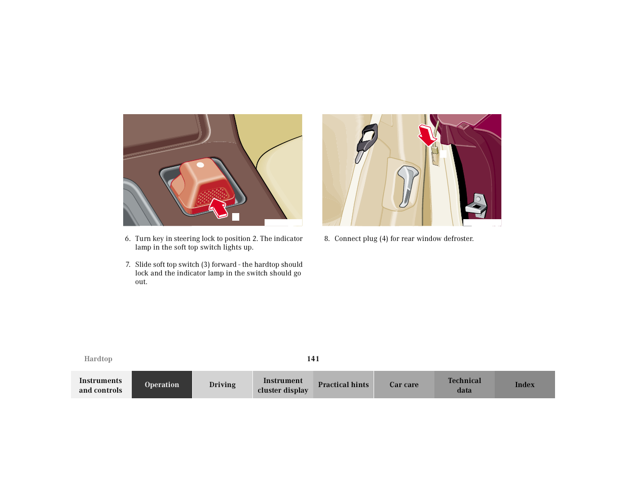 Mercedes-Benz 2002 SL 600 User Manual | Page 145 / 302