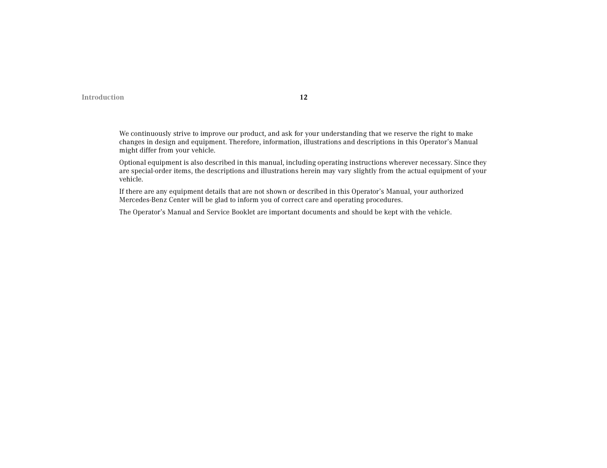 Mercedes-Benz 2002 SL 600 User Manual | Page 15 / 302