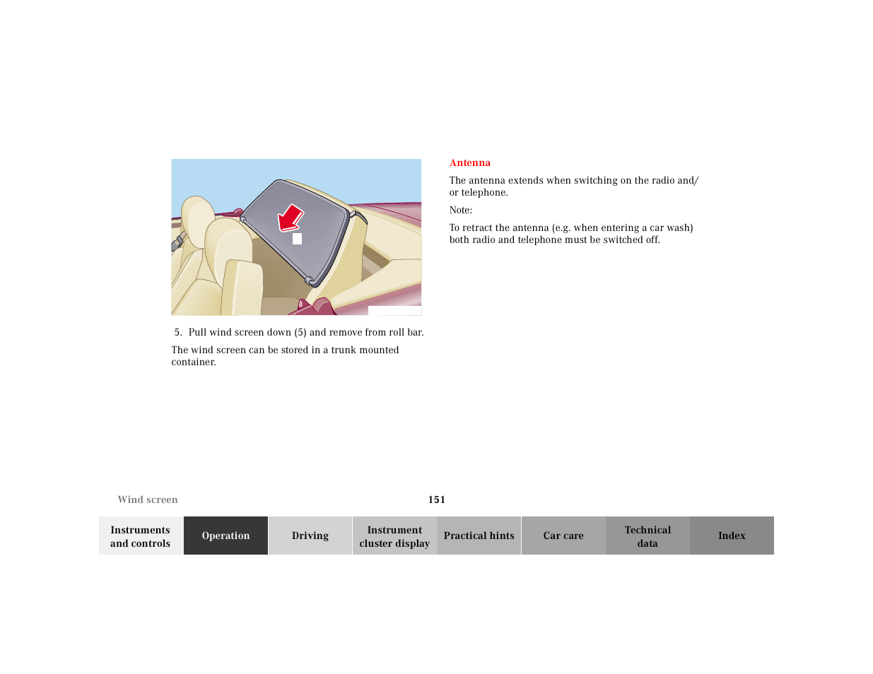 Mercedes-Benz 2002 SL 600 User Manual | Page 155 / 302