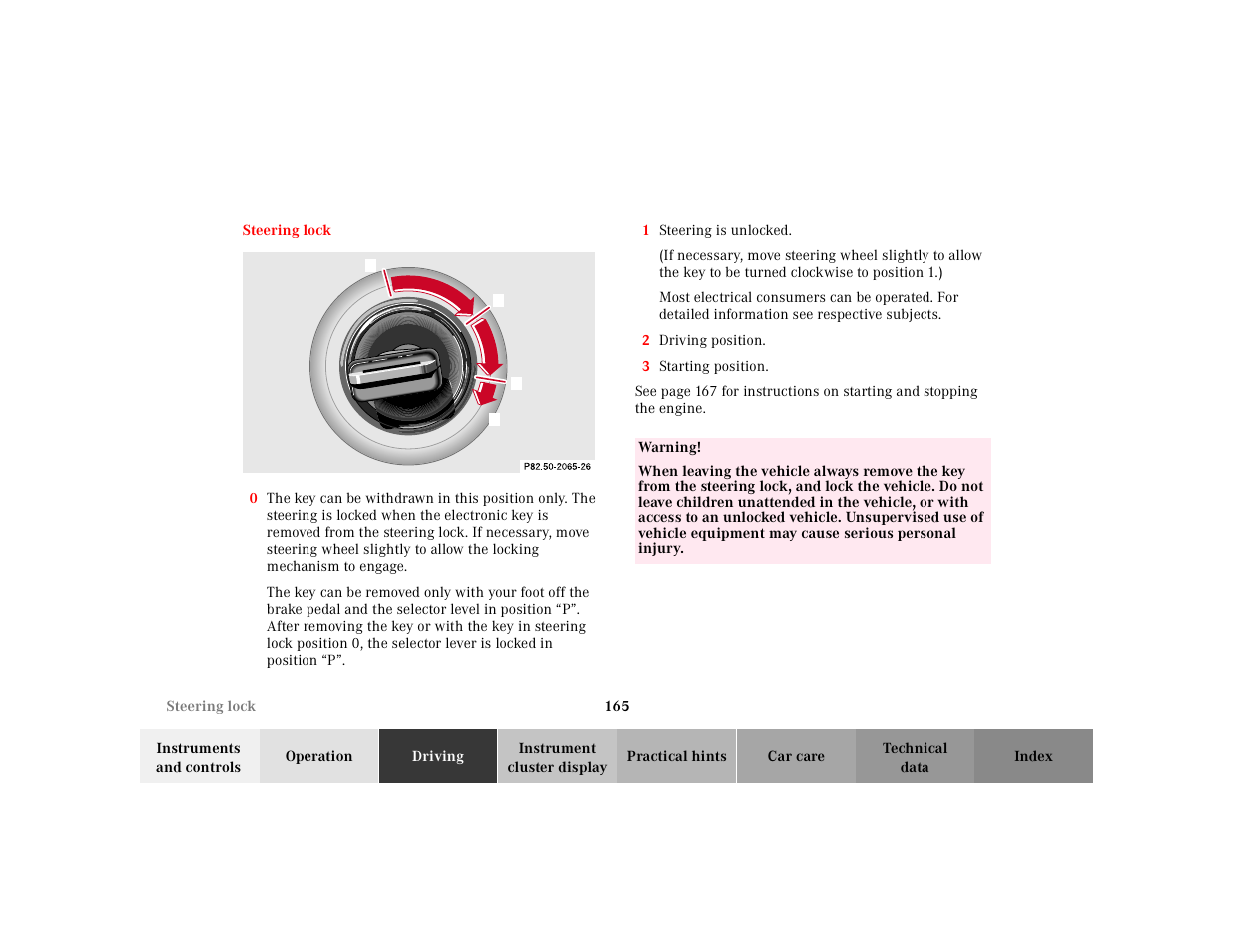 Mercedes-Benz 2002 SL 600 User Manual | Page 169 / 302