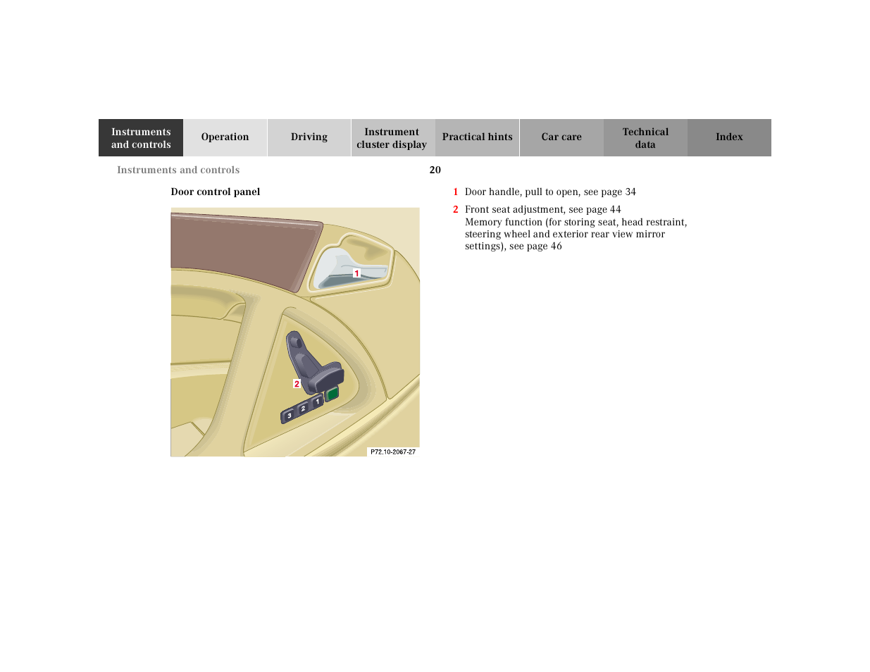 Mercedes-Benz 2002 SL 600 User Manual | Page 23 / 302