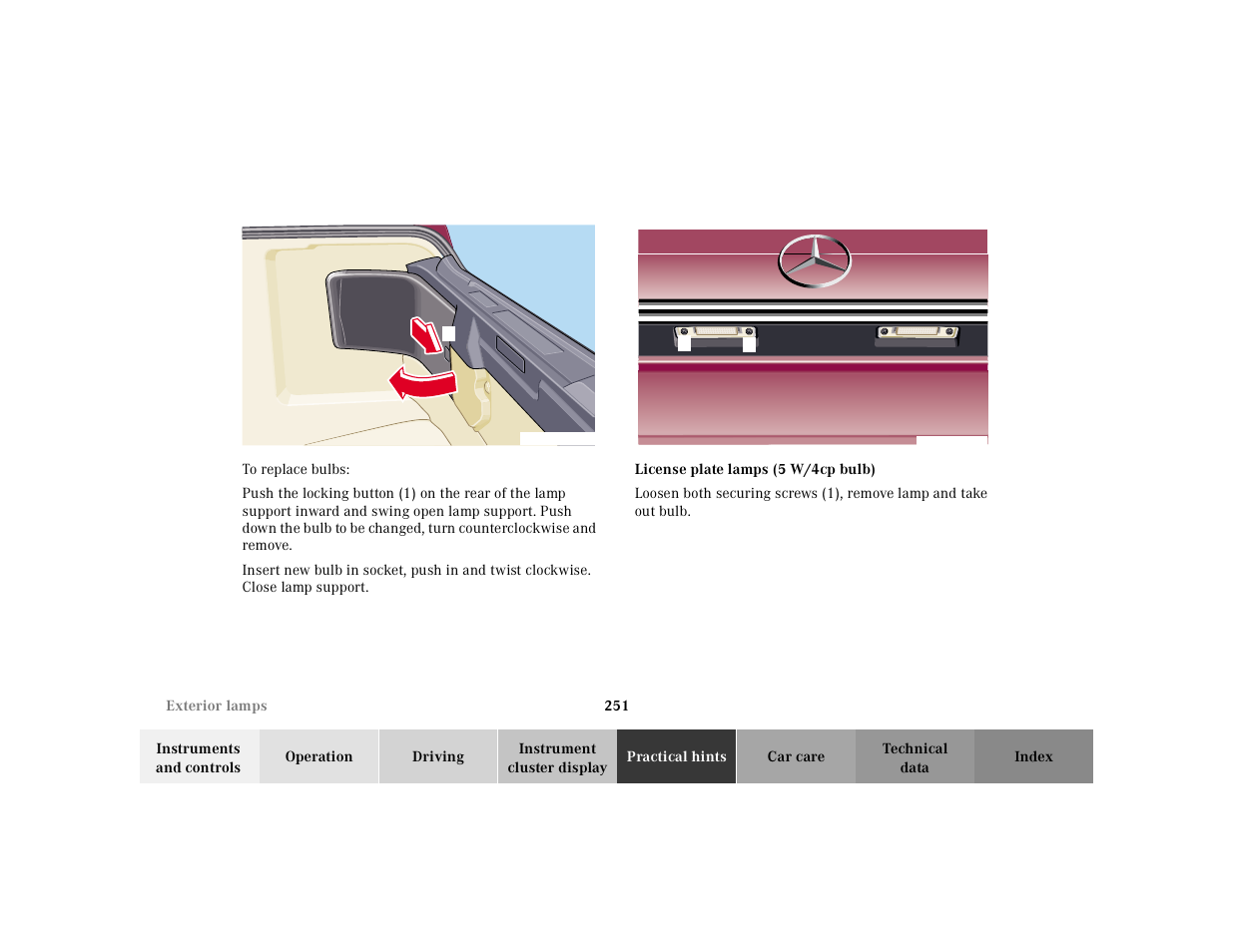 Mercedes-Benz 2002 SL 600 User Manual | Page 255 / 302