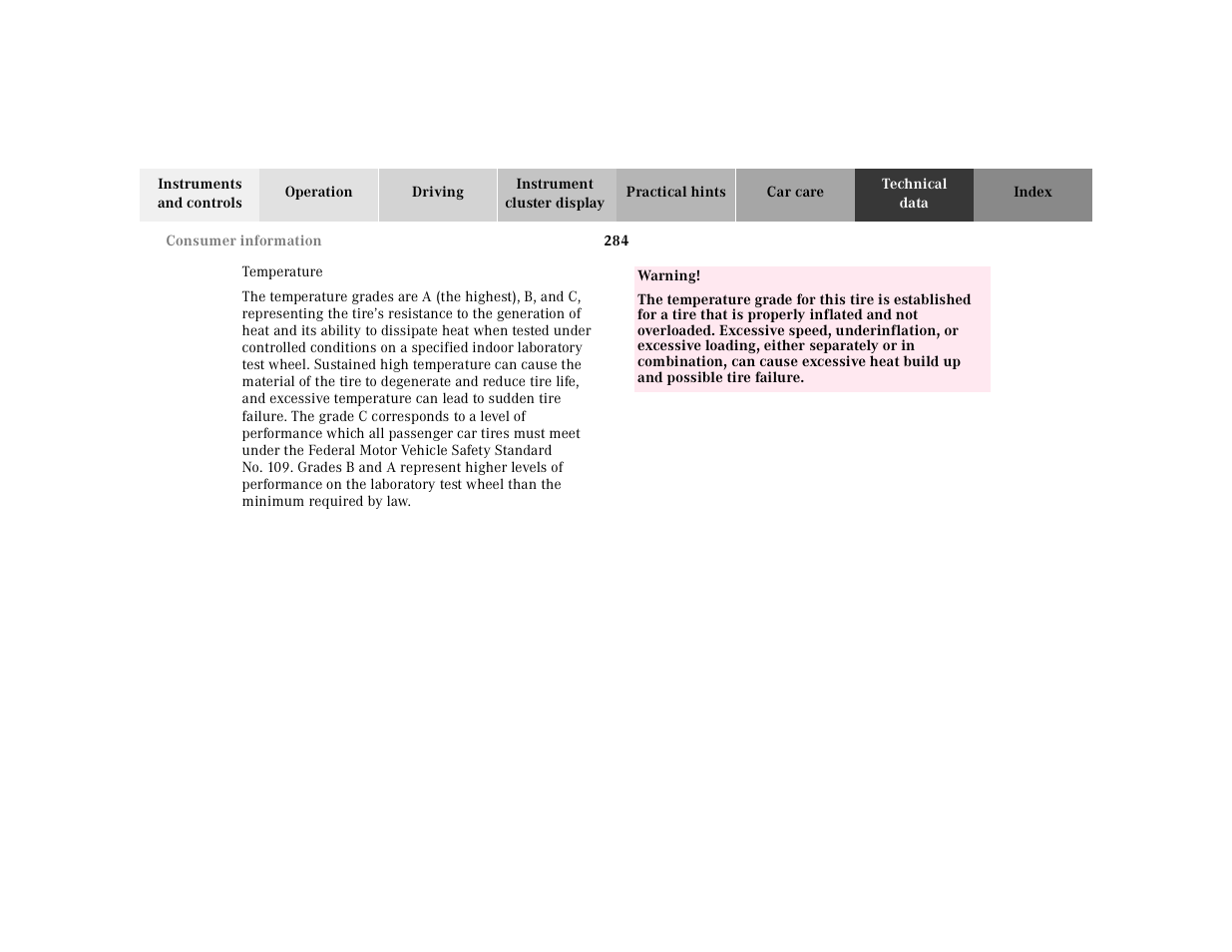 Mercedes-Benz 2002 SL 600 User Manual | Page 288 / 302